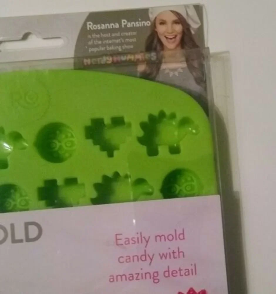 2/$20 Wilton RO Silicone Candy Mold Nerdy Nummies Rosanna Pansino 42 Cavities